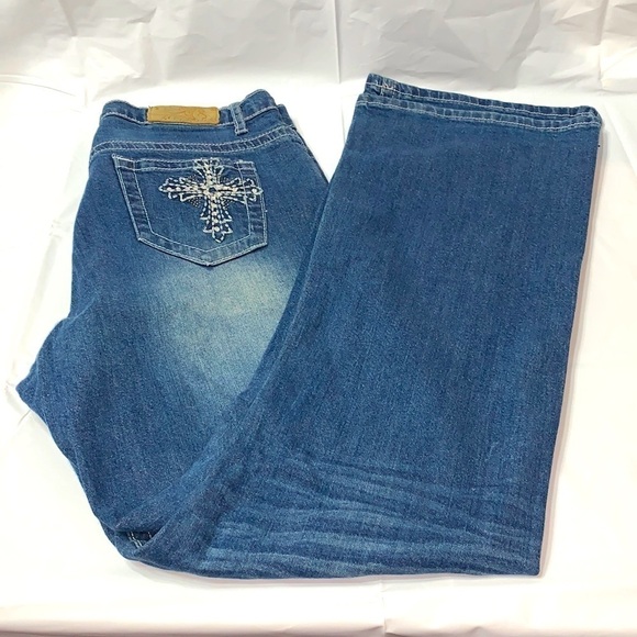 Ms Firefly Boot Cut Stretch Jeans Size 16 - Picture 1 of 10
